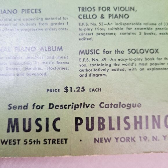 Book Everybody's Favorite Piano Duets Series No 7 Maxwell Eckstein Amsco Music - Picture 8 of 16